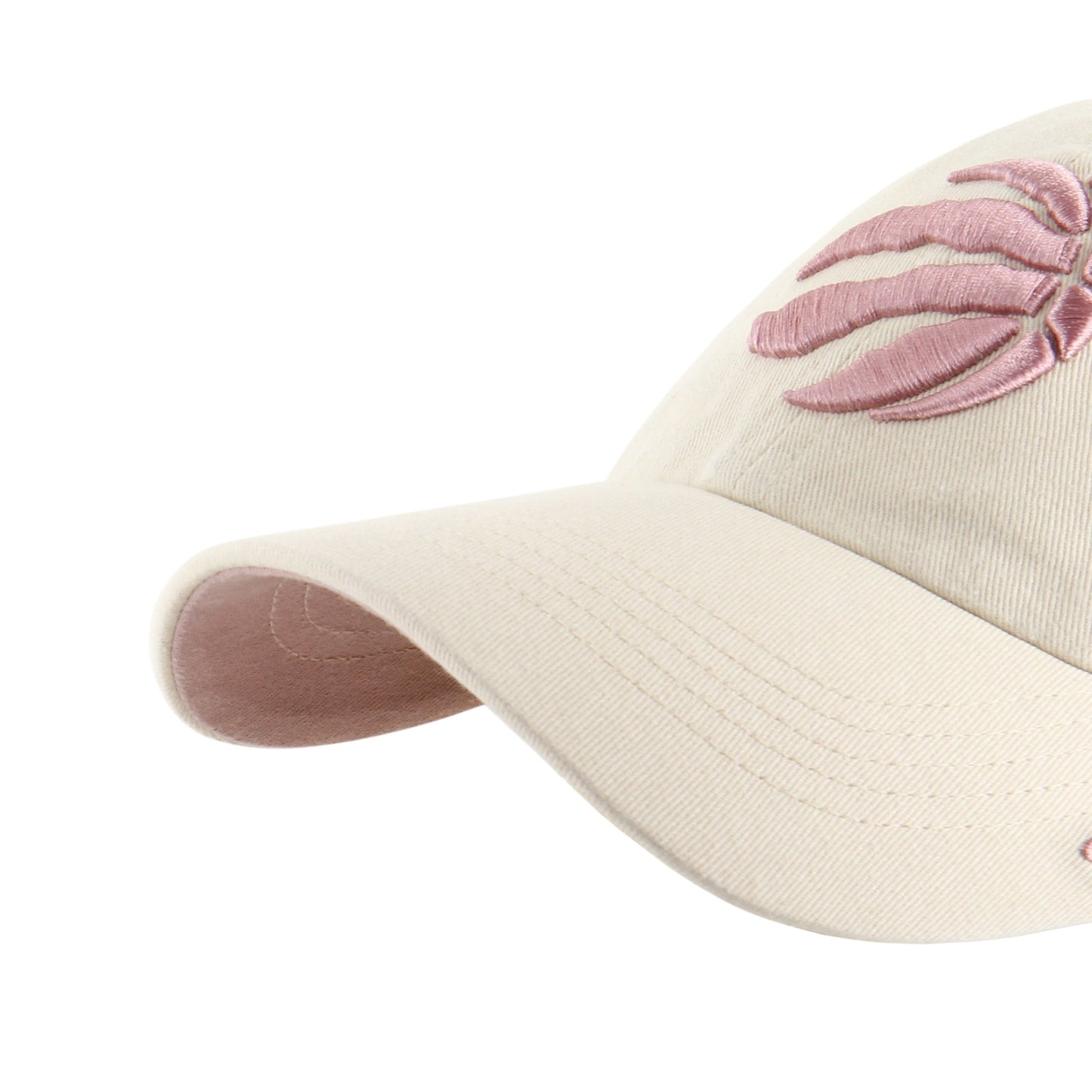 '47 Women's NBA Toronto Raptors Ballpark Cheer Clean Up Adjustable Hat - Natural