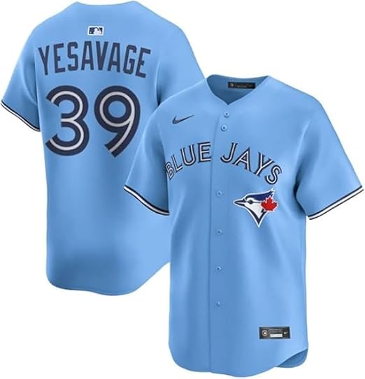 Nike Limited Youth MLB Toronto Blue Jays Trey Yesavage #39 Jersey - Powder Blue
