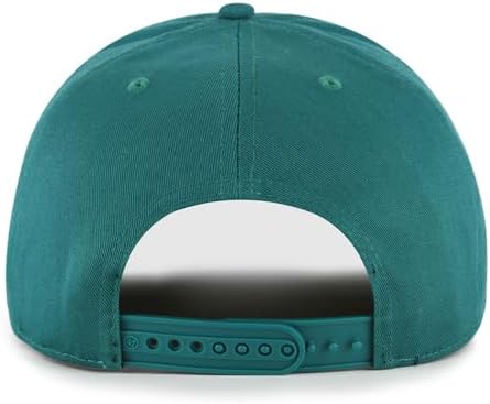 '47 NFL Miami Dolphins Byline Cord Hitch Adjustable Snapback Hat - Aqua