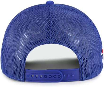 '47 NFL Buffalo Bills Double Header Rope Mesh Adjustable Snapback Hat - Blue