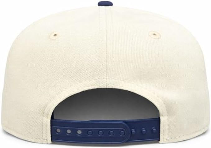 New Era 9FORTY A-Frame NHL Toronto Maple Leafs Adjustable Hat - Chrome White/Blue