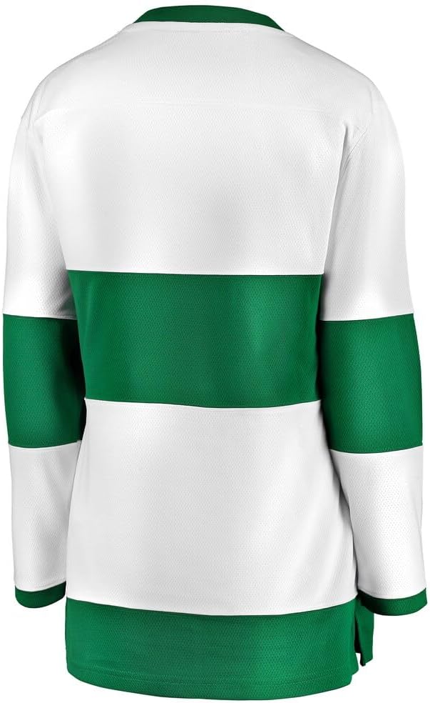 Fanatics NHL Women's Toronto St. Pats Blank Breakaway Jersey - White/Green