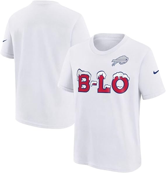 Nike Men's NFL Buffalo Bills 2025 Rivalries Collection Essential T-Shirt - White