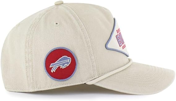 '47 NFL Buffalo Bills Cairn Hitch RF Adjustable Snapback Hat - Beige