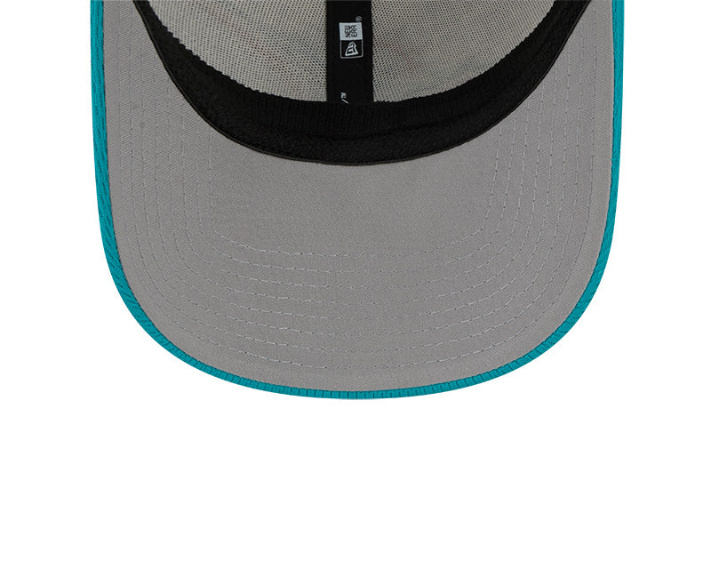 Miami Dolphins New Era 2023 Sideline 9FORTY Adjustable Hat - White/Aqua