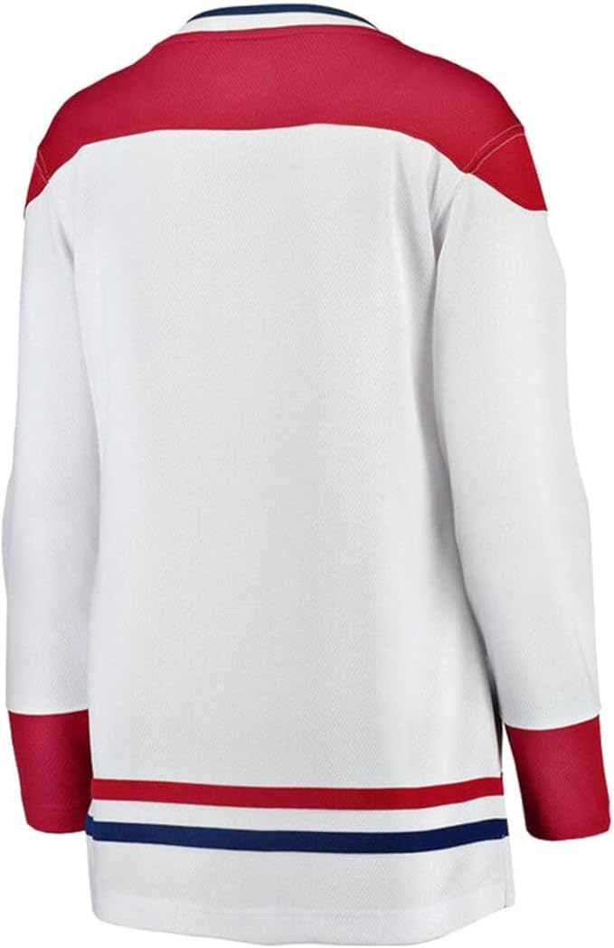 NHL Fanatics Women's Montreal Canadiens Blank Breakaway Away Jersey - White