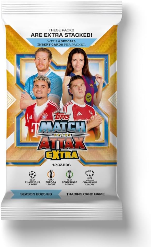 TOPPS Match Attax Extra Champions League Cards - Starter Pack Binder