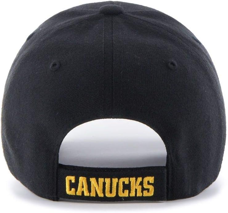 47 MVP NHL Vancouver Canucks Adjustable Hat - Black
