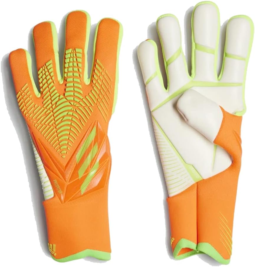 Adidas Predator Edge Pro Goalkeeper Gloves - Orange/Lime