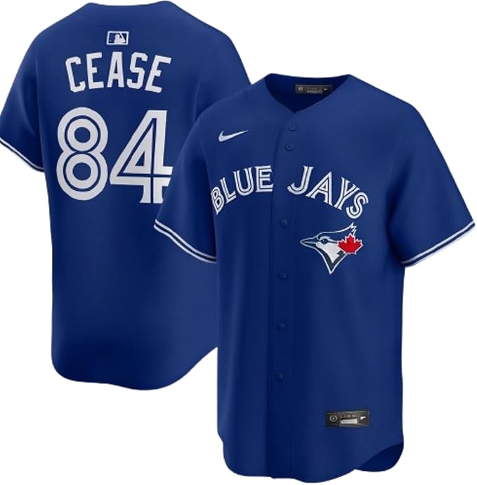 Nike Mens MLB Toronto Blue Jays Dylan Cease Alternate Limited Stitched Name & Number Jersey - Royal Blue