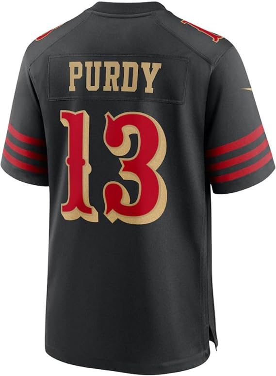 Nike NFL San Francisco 49ers Brock Purdy 2025 Rivalries Collection Game Jersey - Black/Red