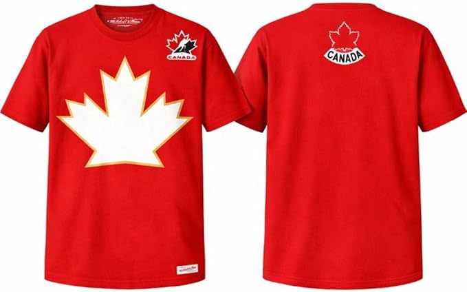 Mitchell & Ness Hockey Canada Proud T-Shirt - Red