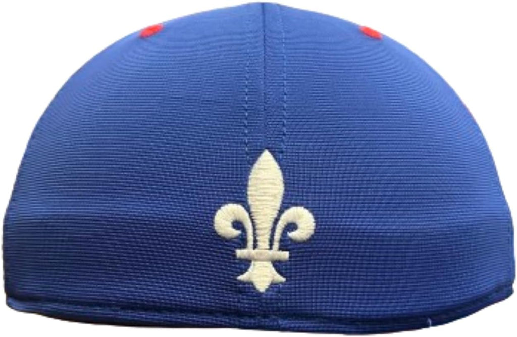 American Needle NHL Quebec Nordiques Vintage E-Boss Stretch Fit Hat - Blue