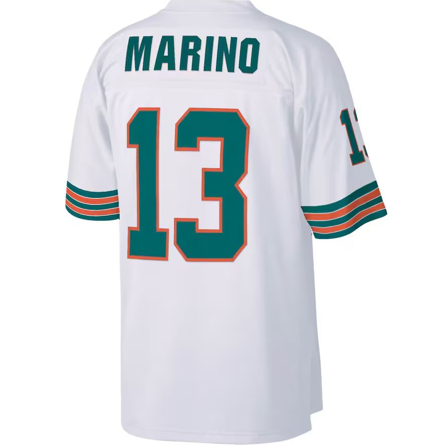 Mitchell & Ness NFL Men's Miami Dolphins Dan Marino #13 Legacy Jersey - White