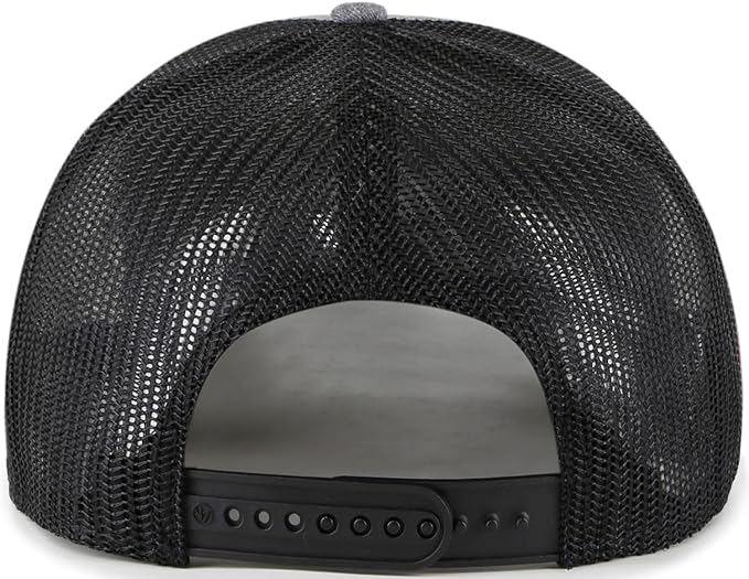 47 Trucker NBA Toronto Raptors Mesh Back Adjustable Hat - Carbon