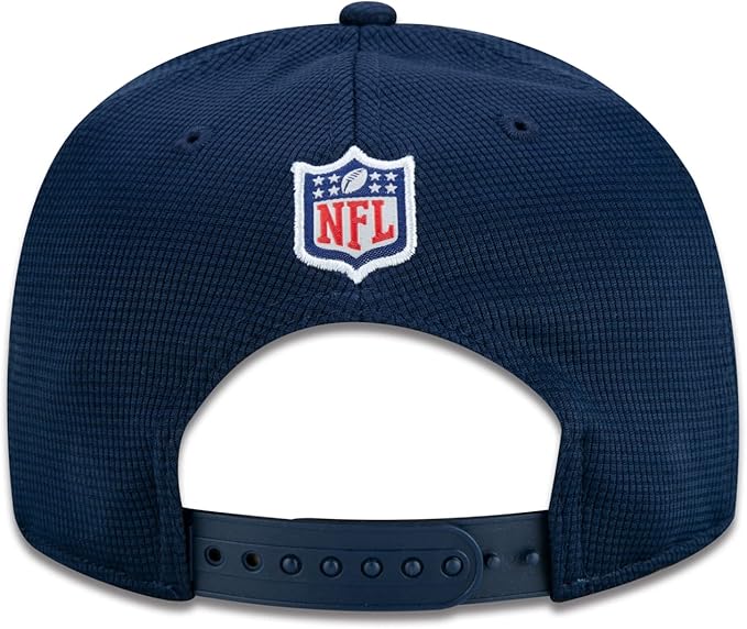 New Era Men's NFL Tennessee Titans 2021 Sideline Home 9FIFTY Adjustable Snapback Hat - Navy