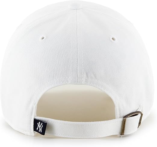'47 MLB New York Yankees Alternate Clean Up Adjustable Hat - White/Navy
