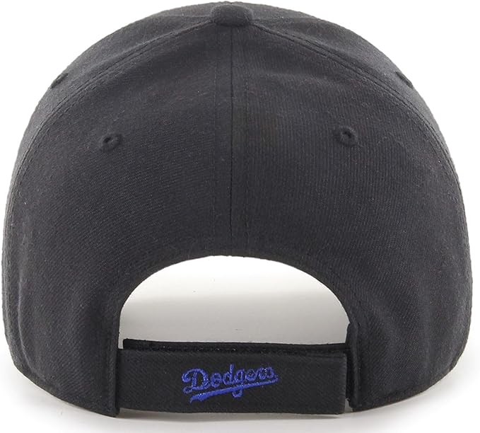 '47 MLB Los Angeles Dodgers MVP Adjustable Hat - Black/Blue
