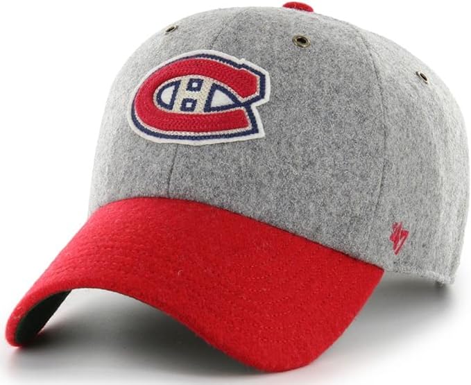 '47 NHL Montreal Canadiens Golden Age TT Adjustable Wool Clean Up - Grey/Red