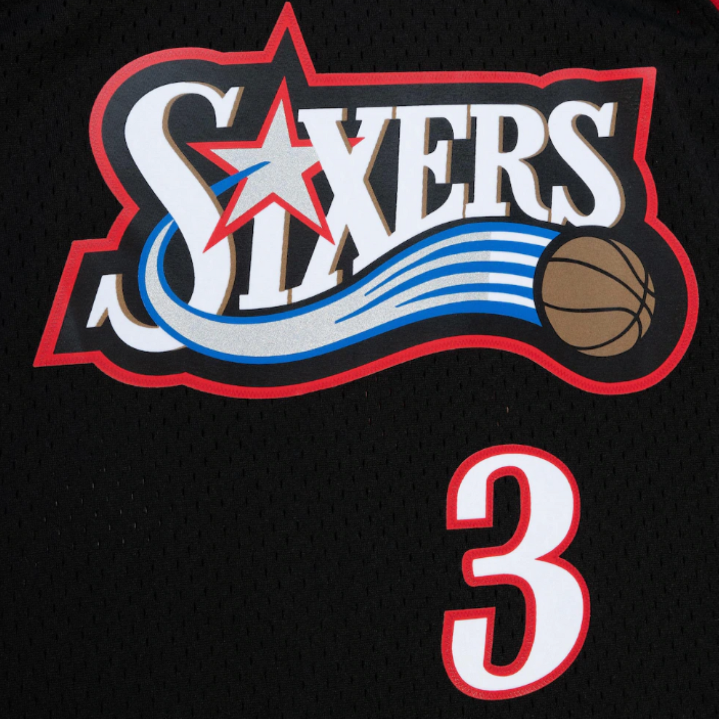 Mitchell & Ness Allen Iverson Philadelphia 76ers 2006/07 Hardwood Classics Swingman Jersey - Black