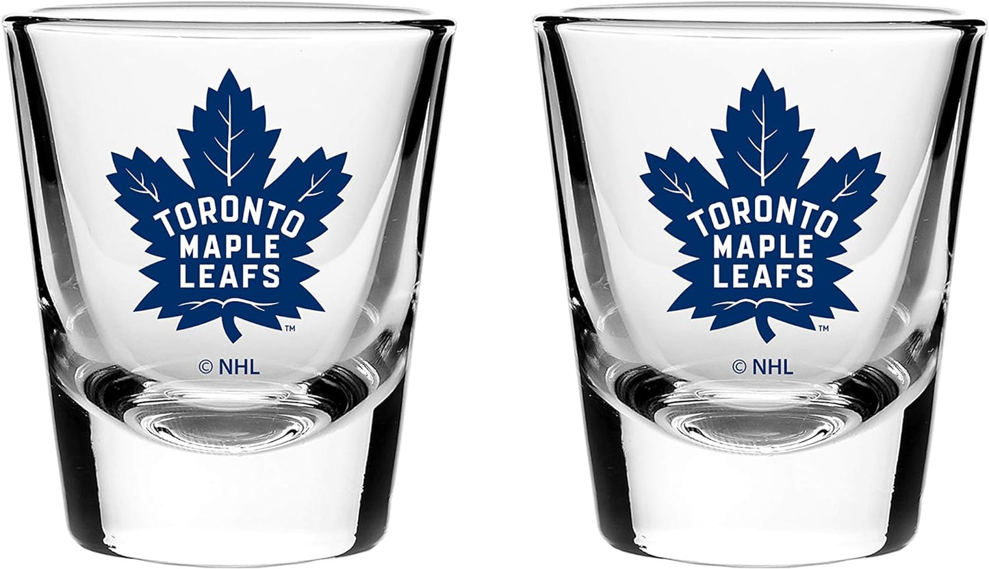 NHL Toronto Maple Leafs Shot Glass - 2-Pack