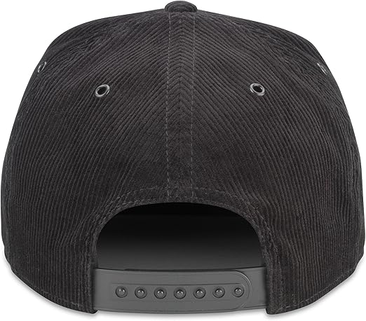 American Needle NHL Pittsburgh Penguins Corduroy Valin Adjustable Snapback Cap - Black