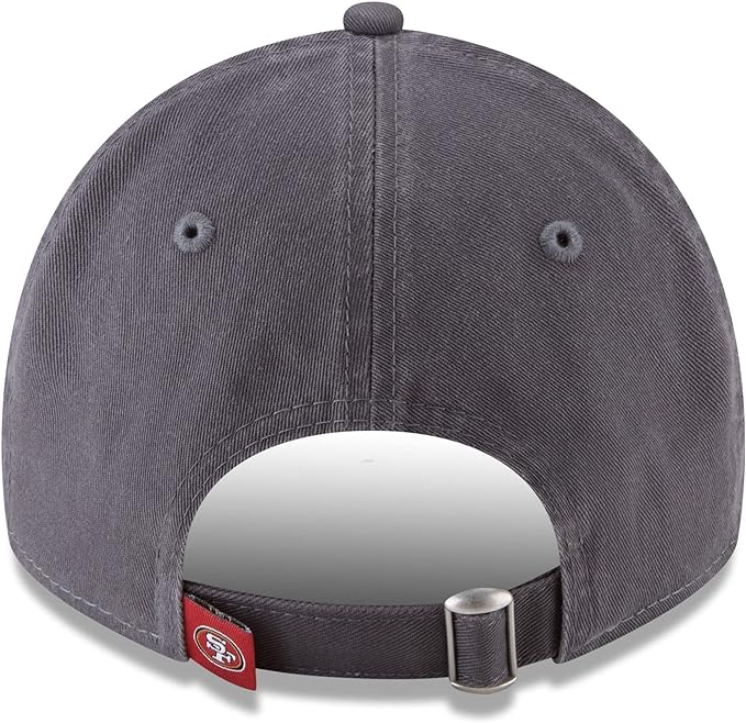 New Era Men's San Francisco 49ers 9TWENTY Adjustable Hat - Graphite
