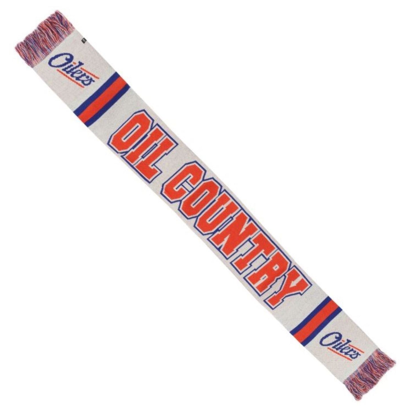 47 NHL Edmonton Oilers Breakaway Scarf - White/Orange