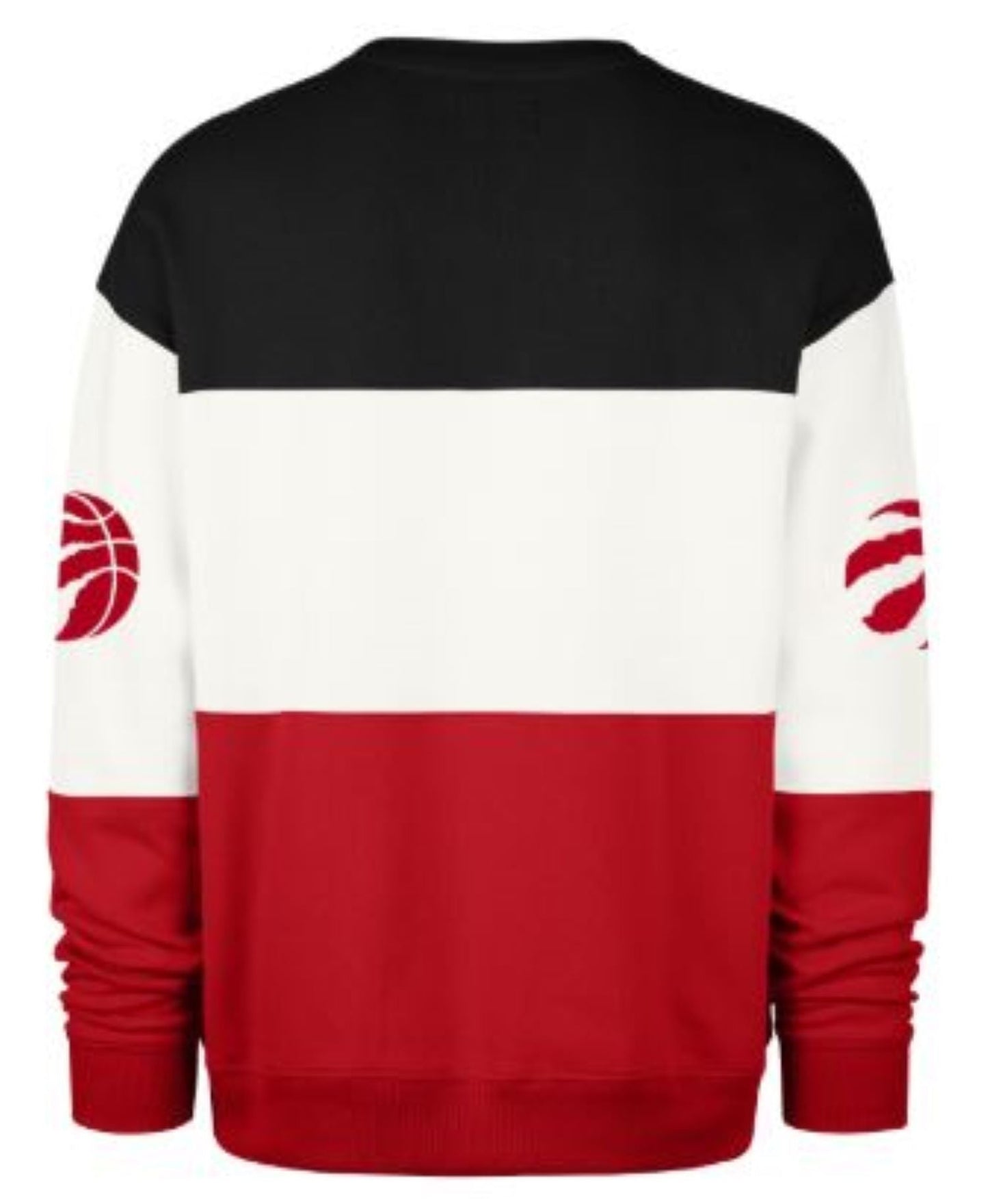 '47 NBA Toronto Raptors Breeze By Maximalist Crewneck - Red/White