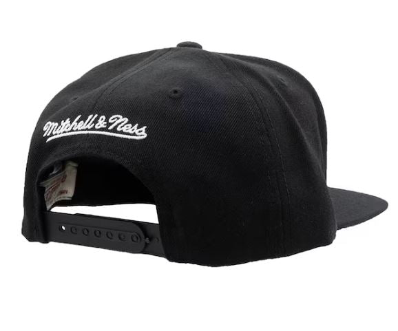 Edmonton Oilers Mitchell & Ness Negative Space Snapback Cap