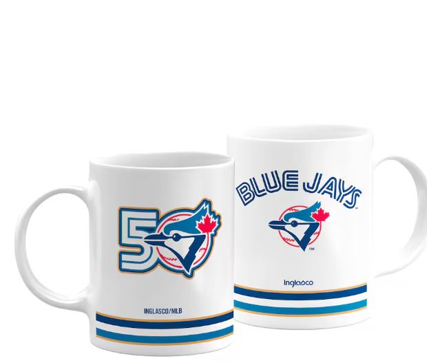 Toronto Blue Jays 50th Season 15oz Two-Piece Coffee Mug