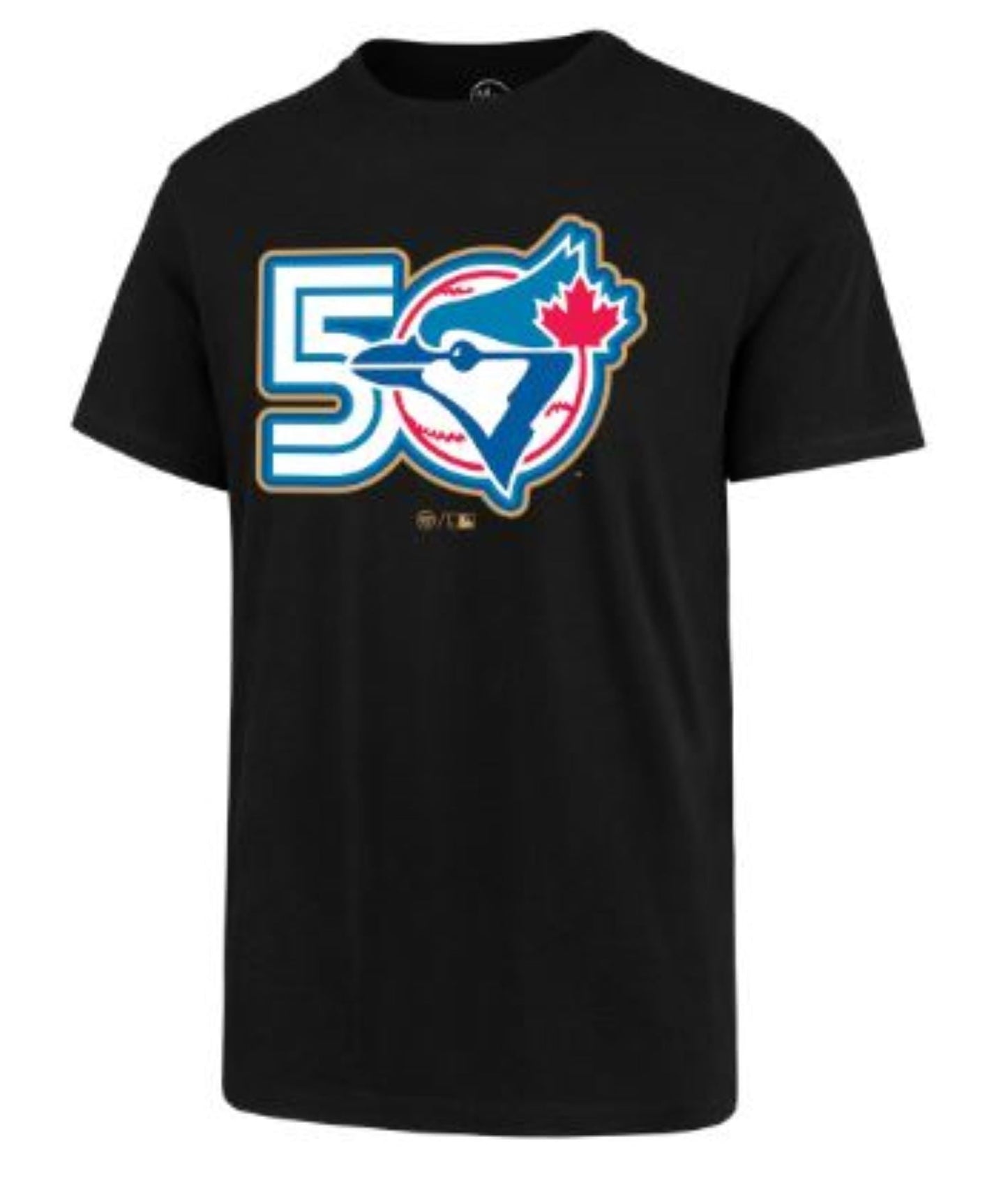 '47 MLB Toronto Blue Jays Fan 50th Anniversary Tee - Black