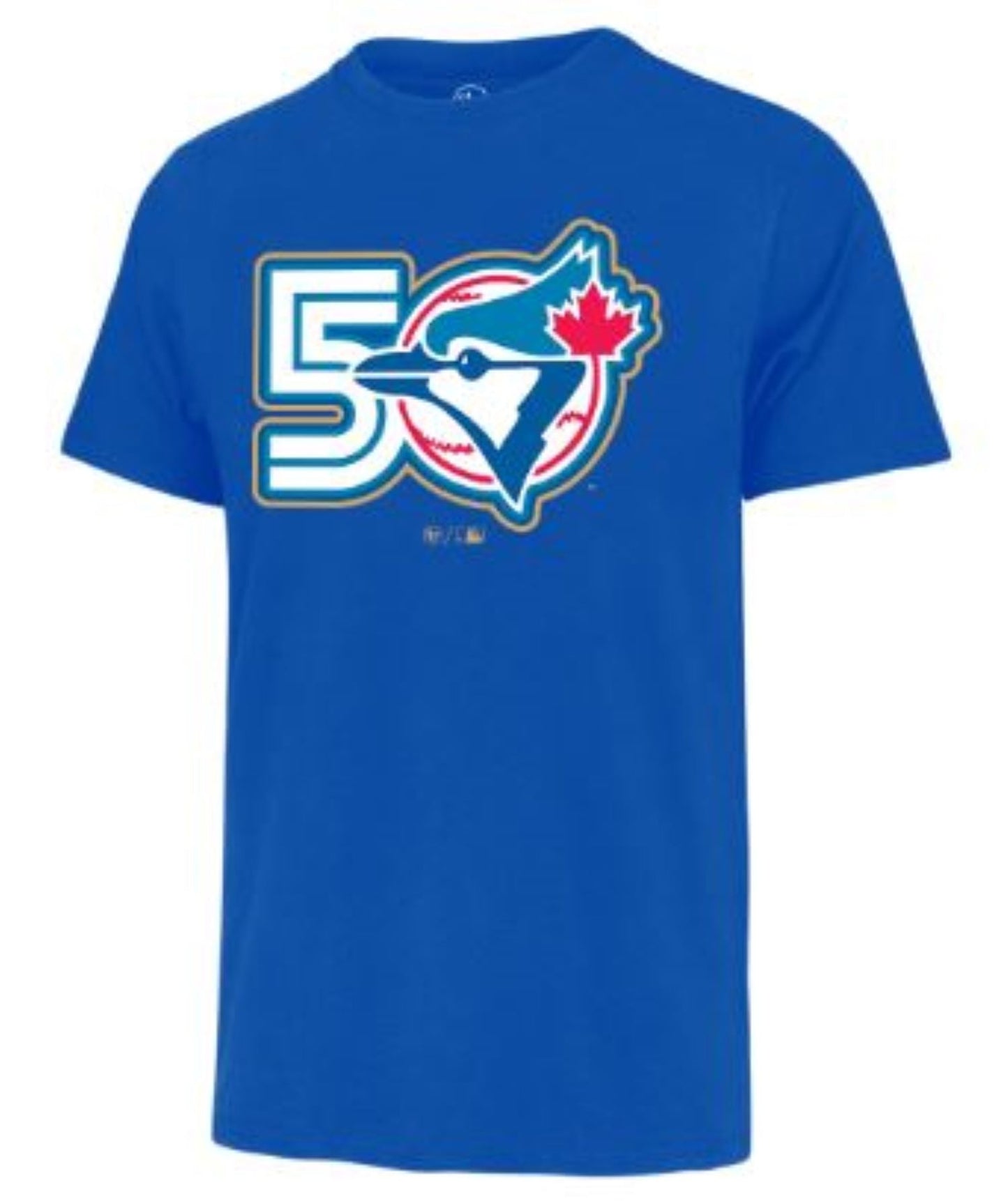 '47 MLB Toronto Blue Jays Fan 50th Anniversary Tee - Blue