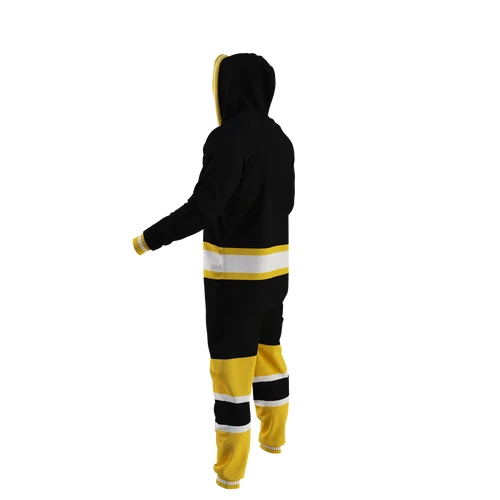 Hockey Sockey NHL Boston Bruins Onesie - Black/Yellow