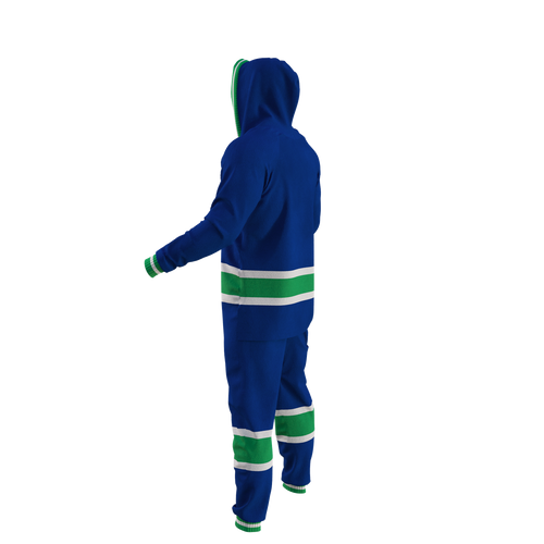 Hockey Sockey NHL Vancouver Canucks Onesie - Blue/Green