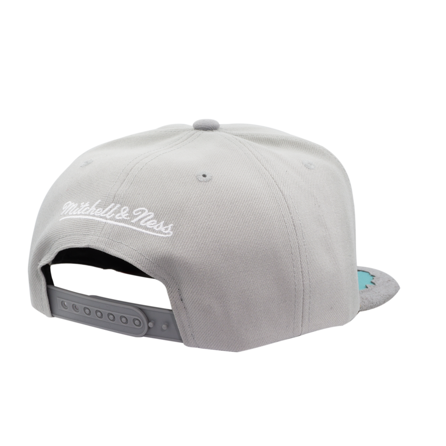 Men's Mitchell & Ness Gray Vancouver Grizzlies Munch Time Snapback Hat