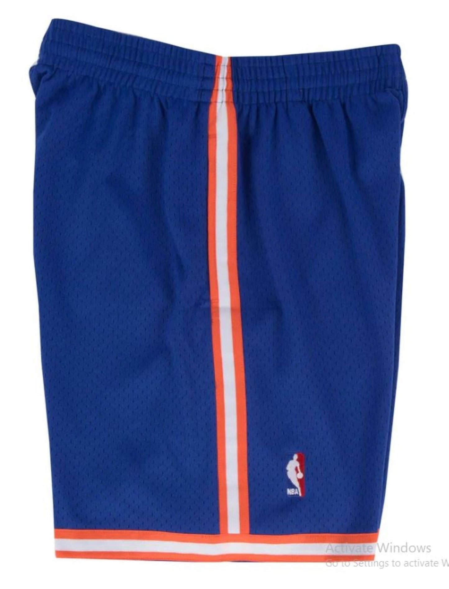 Mitchell & Ness Men's New York Knicks 1991 Swingman Shorts - Blue/Orange