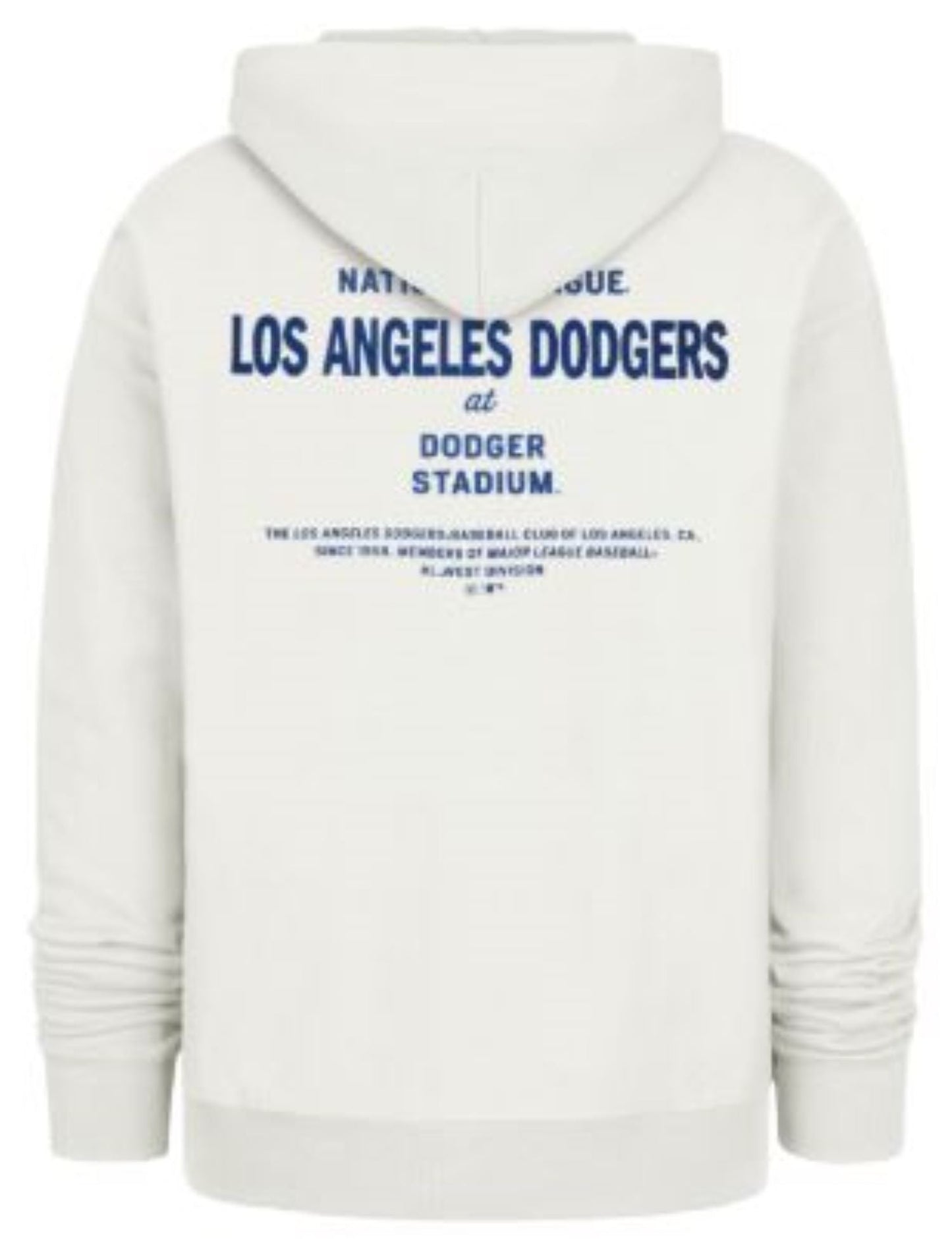 '47 MLB Los Angeles Dodgers Leon Foundation Hoodie - Cream