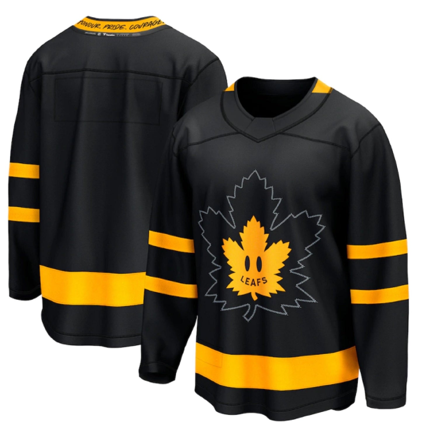 Men's Toronto Maple Leafs Auston Matthews Fanatics Branded Black - Alternate Premier Breakaway Reversible Player Jersey
