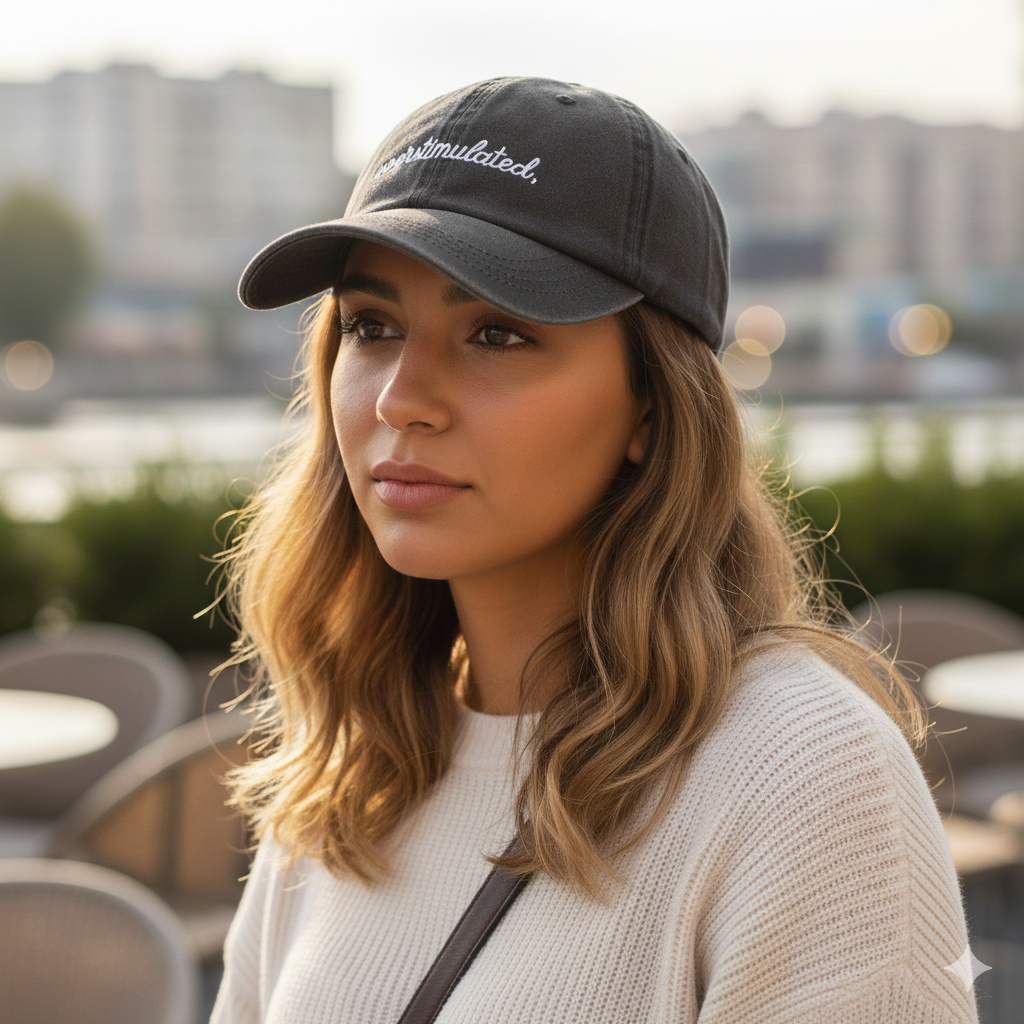 OVERSTIMULATED Baseball Cap