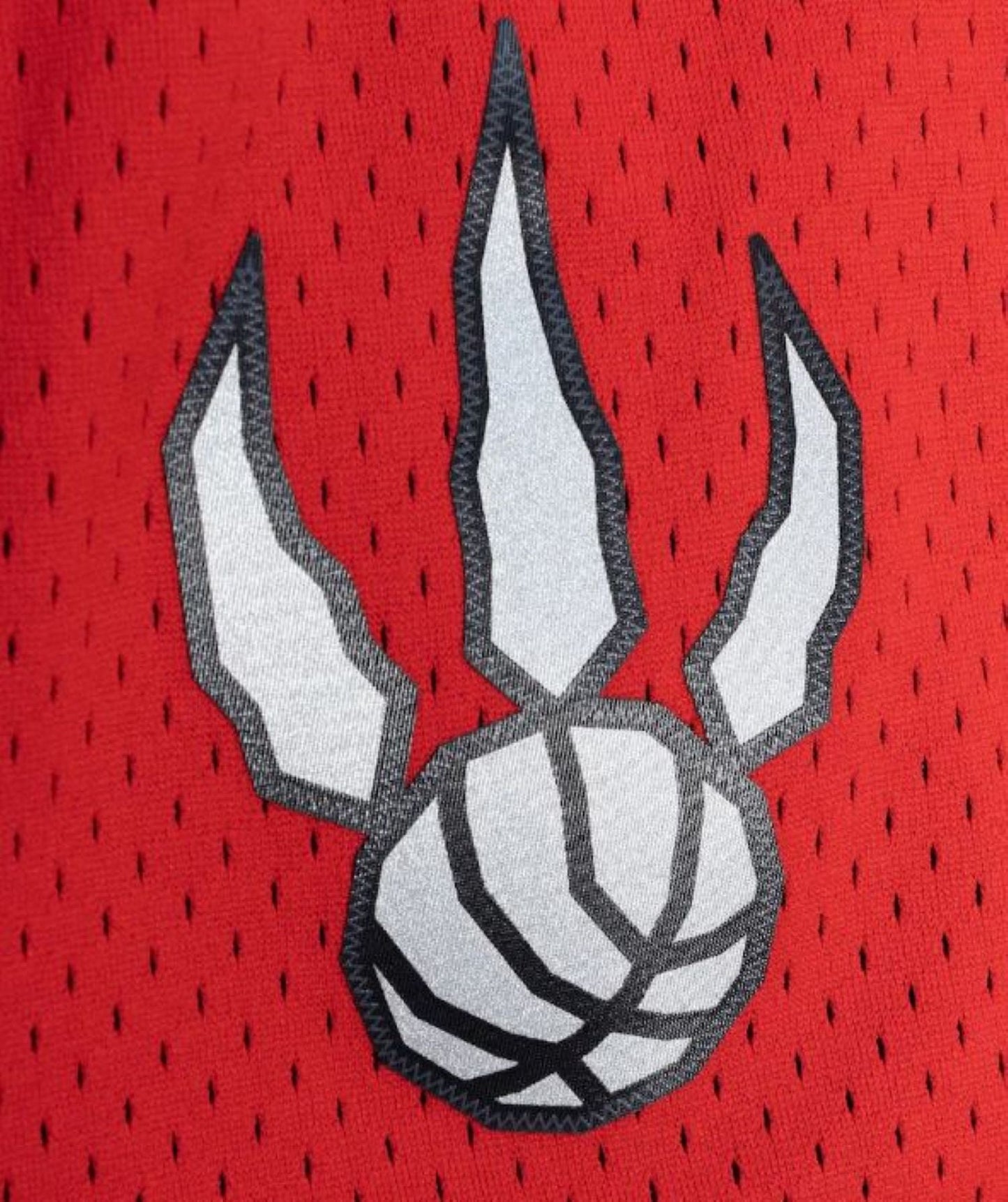 Mitchell & Ness Men's Toronto Raptors 2012-13 Swingman Shorts - Black/Red