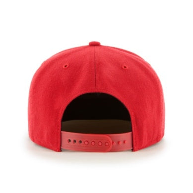47 Classic Red Captain Snapback Cap - Blank