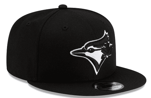 New Era 9FIFTY MLB Toronto Blue Jays Adjustable Snapback Hat - Black / White