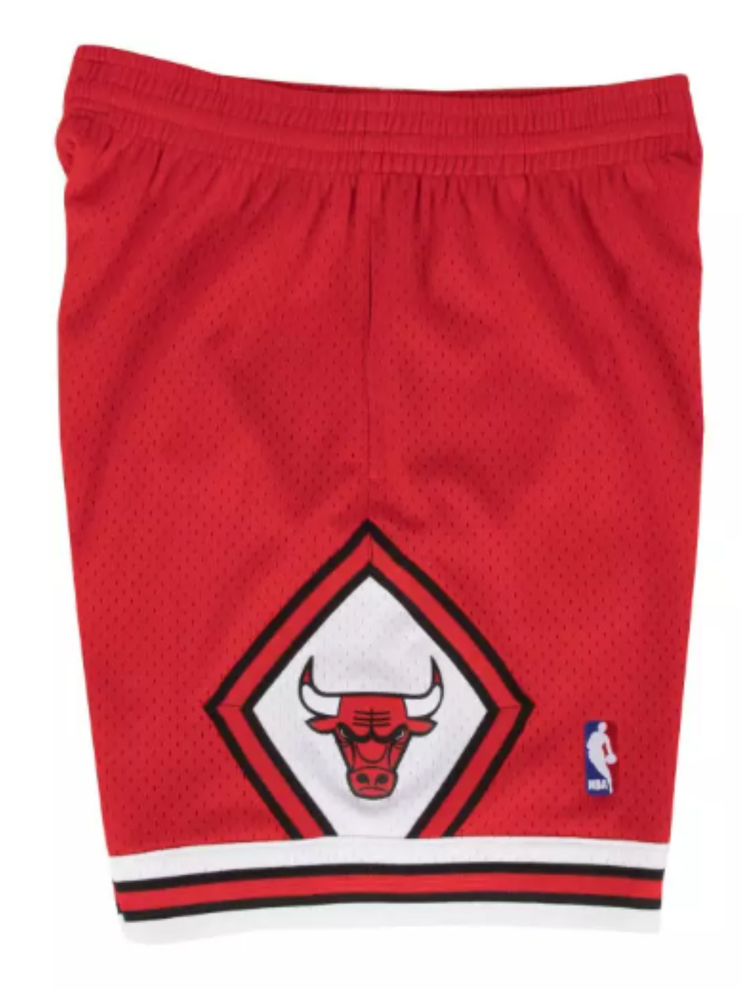 Men's Mitchell & Ness Chicago Bulls 1997-98 Hardwood Classics Swingman Shorts - Red