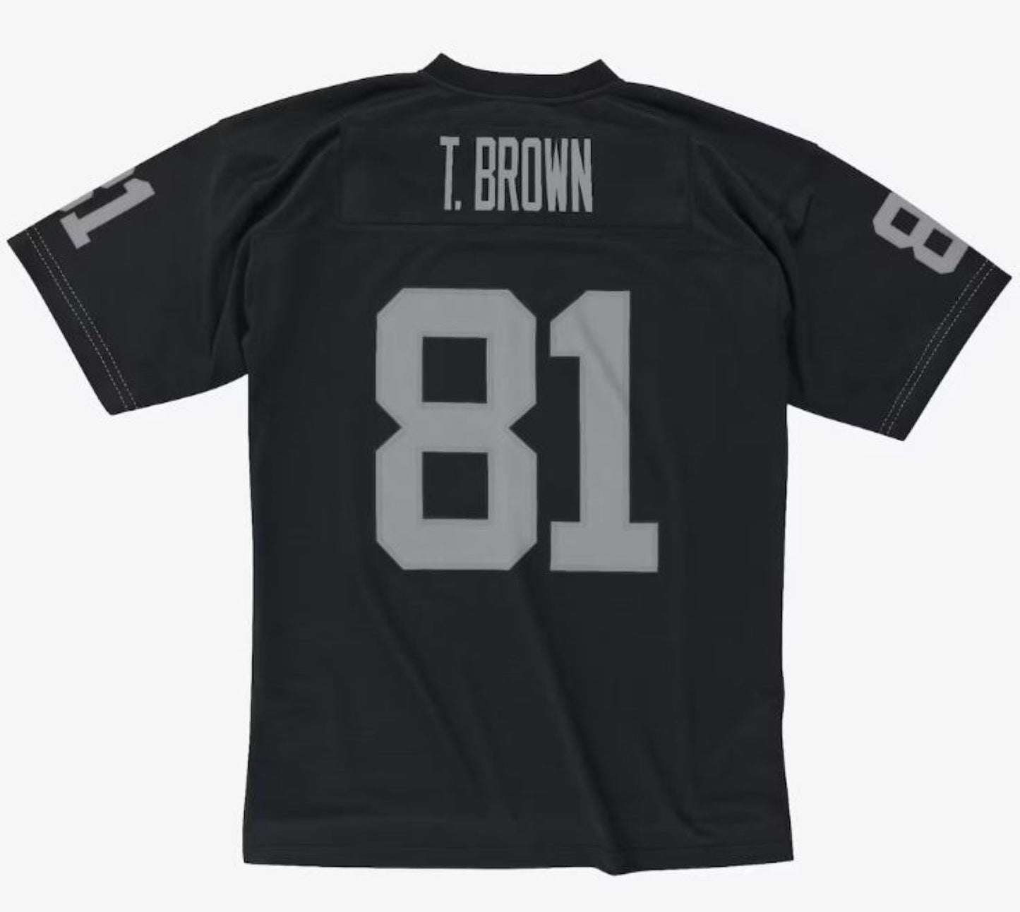 Mitchell & Ness Tim Brown Black Oakland Raiders 1997 Legacy Player Jersey - Black