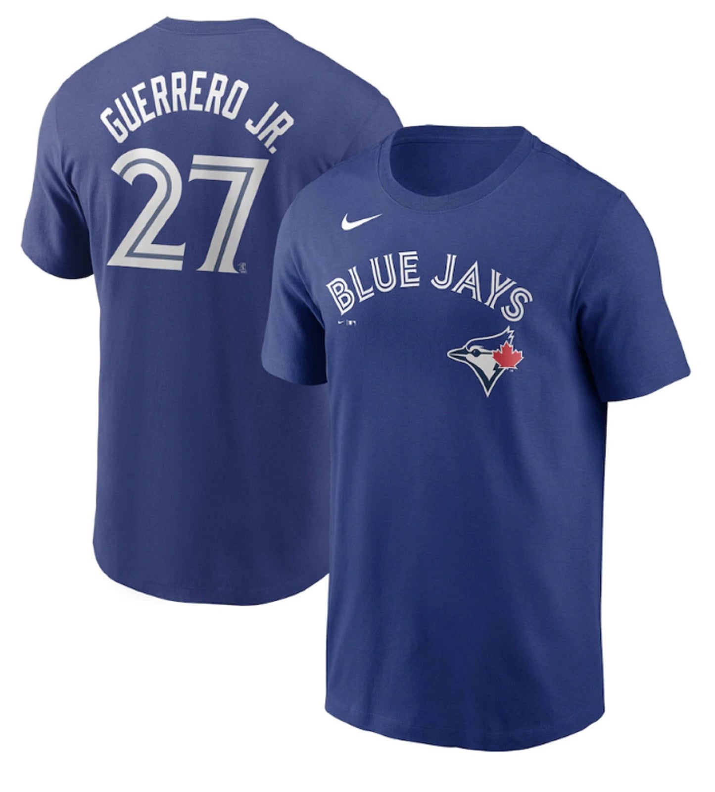 Nike MLB Toronto Blue Jays Name & Number T-Shirt - Royal Blue Vladimir Guerrero Jr.