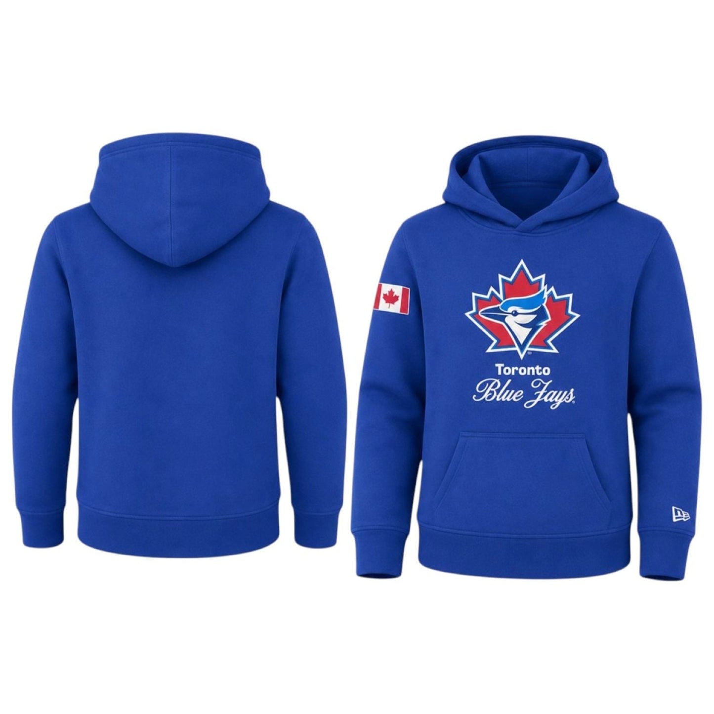 New Era Kids & Youth MLB Toronto Blue Jays Cooperstown Canada Day 2026 Pullover Hoodies