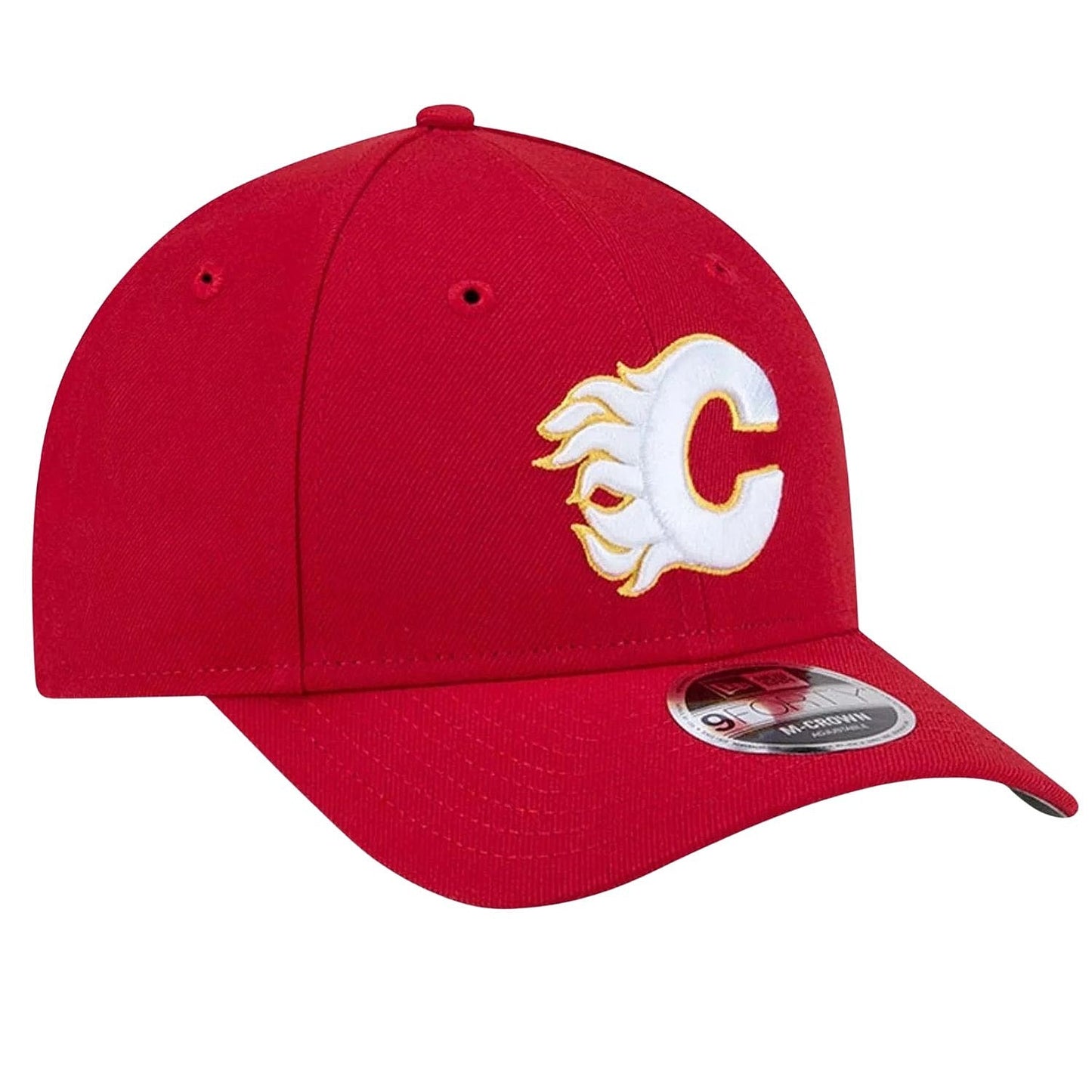 New Era 9FORTY M-Crown NHL Calgary Flames Snapback Hat - Red