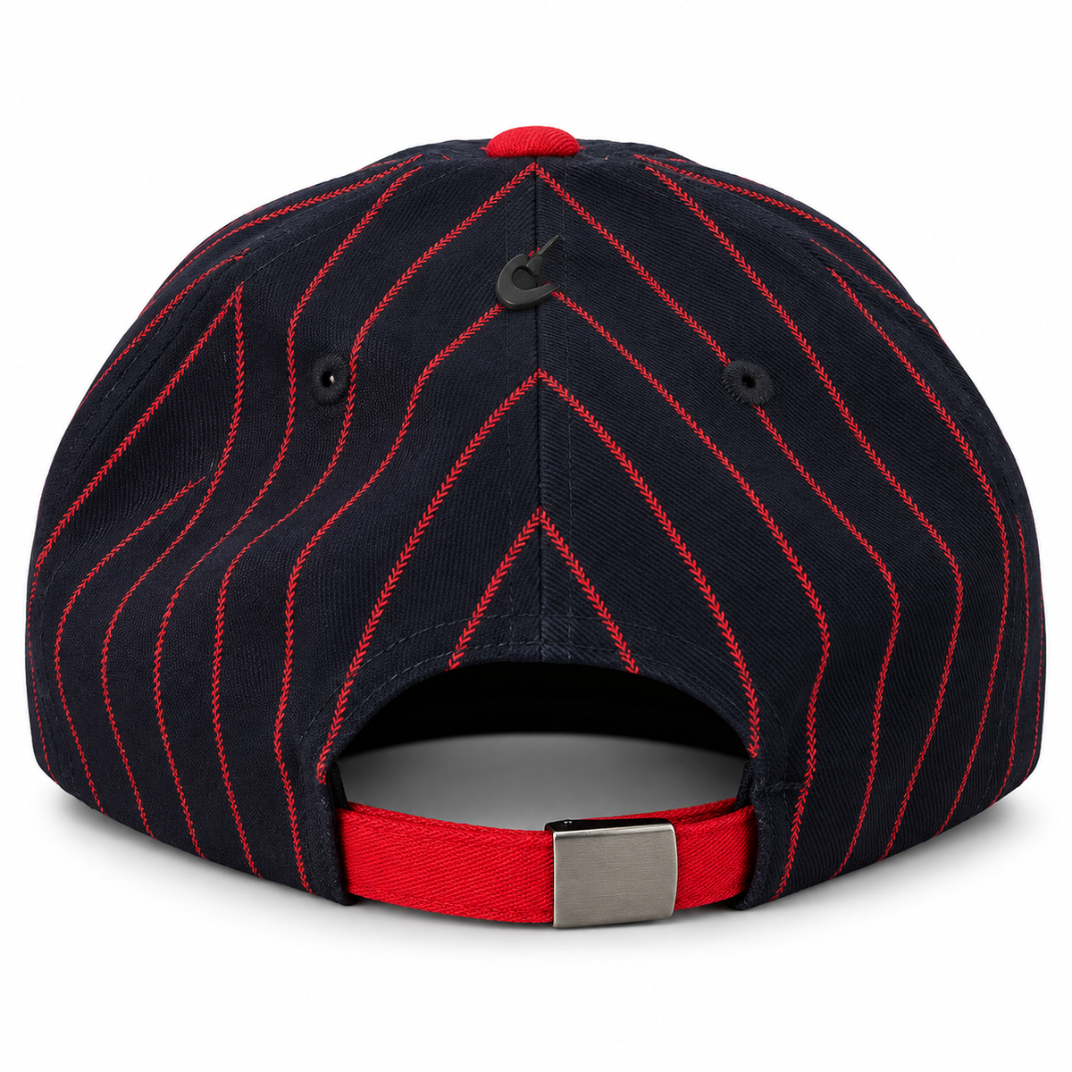 Nike MLB Boston Red Sox Pinstripe Pro Cap Adjustable Hat – Navy/Red