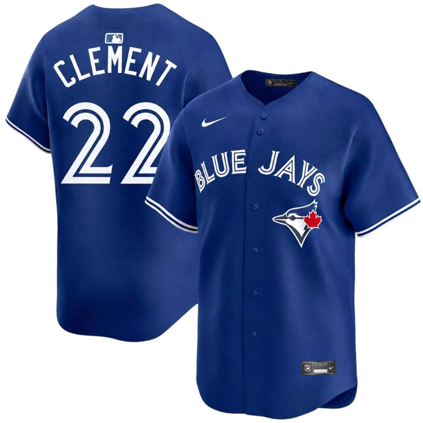 Nike MLB Toronto Blue Jays Ernie Clement #22 Replica Jersey - Royal Blue